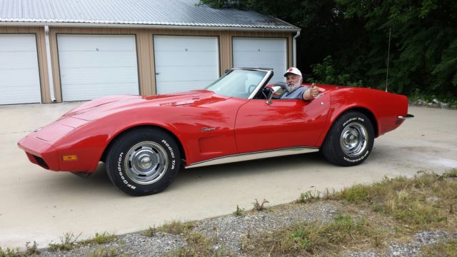 1973 Corvette Convertible 4-Speed 454 LS4 1973 Chevrolet Corvette