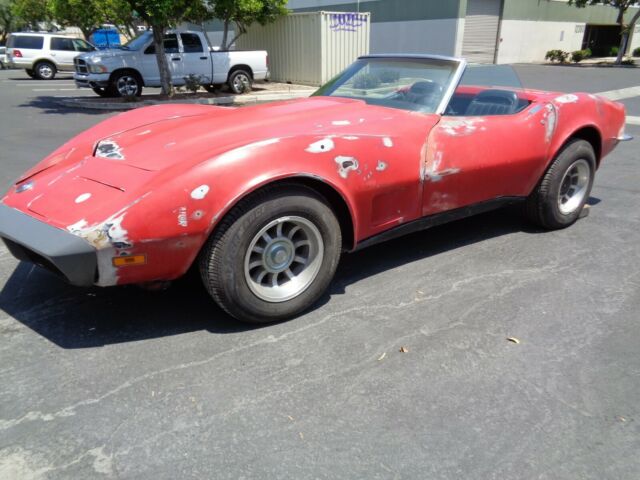 1973 Corvette Convertible Entry Level Project Original 454 LS4 engine 1973 Chevrolet Corvette stingray convertible 454, A/C