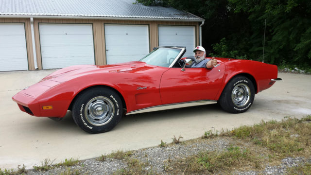 1973 Corvette Convt LS4 Big Block 454 #' Matching 4-Speed with Car Hauler Plus 1973 Chevrolet Corvette