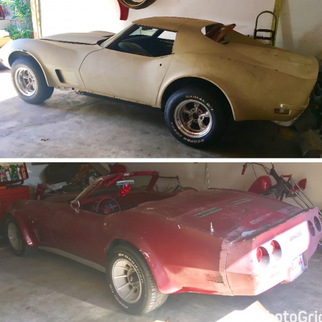1973 CORVETTE/1980(1974) CORVETTE, PACKAGE DEAL(AWESOME DEAL)!!! 1973 Chevrolet Corvette t-top/convertible