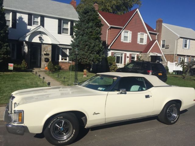 1973 cougar convertible 1973 Mercury Cougar