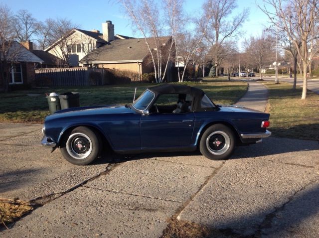 1973 Triumph TR-6 Black Vinyl - photo 2