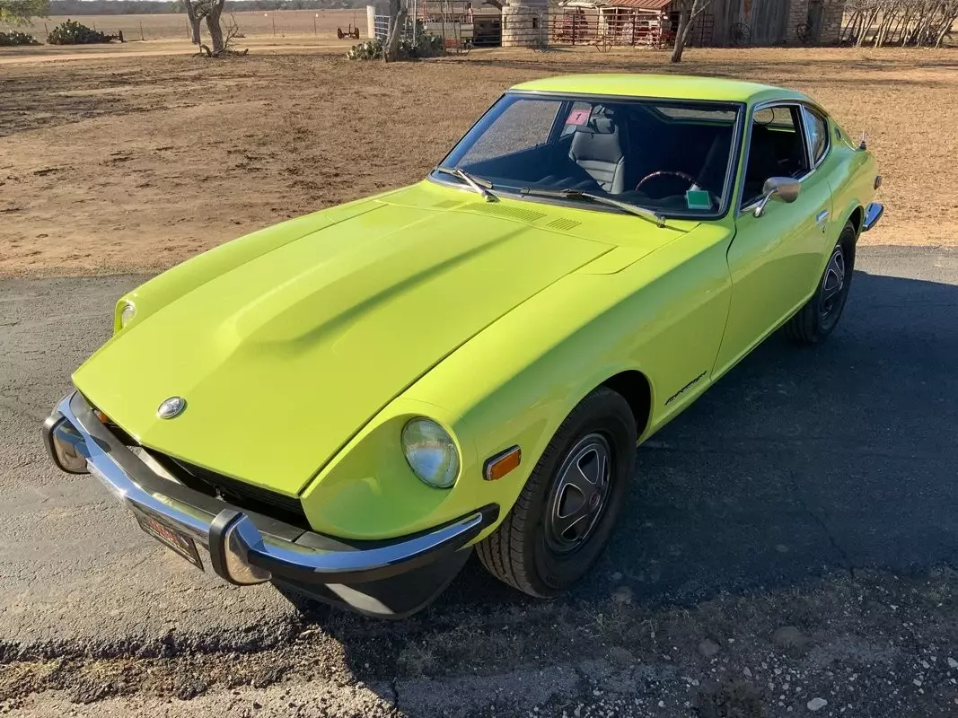 1973 Datsun 240Z 62405 Miles Yellow Coupe 2.4L I6 5-Speed 1973 Datsun 240Z