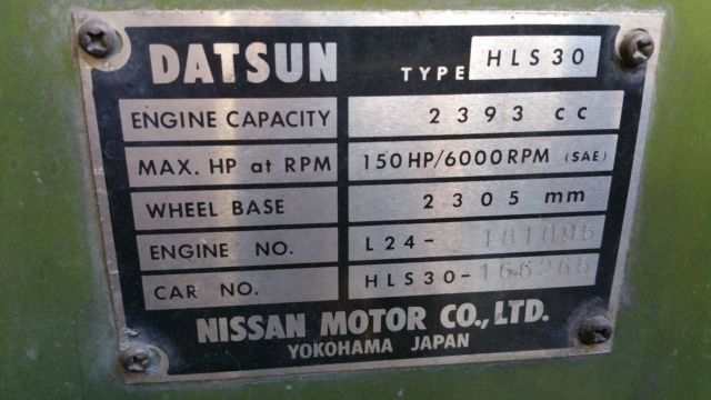 1973 Datsun Z-Series 240Z - photo 8