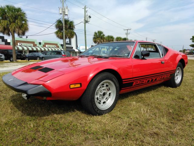 1973 DeTomaso Pantera 28,000 original miles 1973 De Tomaso Other