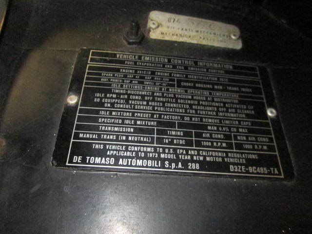 1973 De Tomaso Other L - photo 10