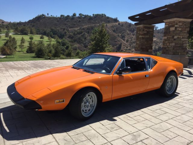 1973 Detomaso Pantera Orange 383 Stroker 1973 De Tomaso Pantera