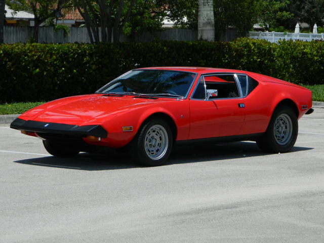 1973 DETOMASO PANTERA #S MATCHING 351 REBUILT MOTOR COLLECTOR QUALITY RESTORED 1973 De Tomaso Other 1973 NUMBERS MATCHING PANTERA