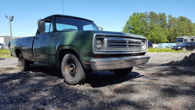 1973 DODGE 100 BARN FIND RESTO...BUILD THE WAY YOU WANT! 1973 Dodge Other Pickups 100