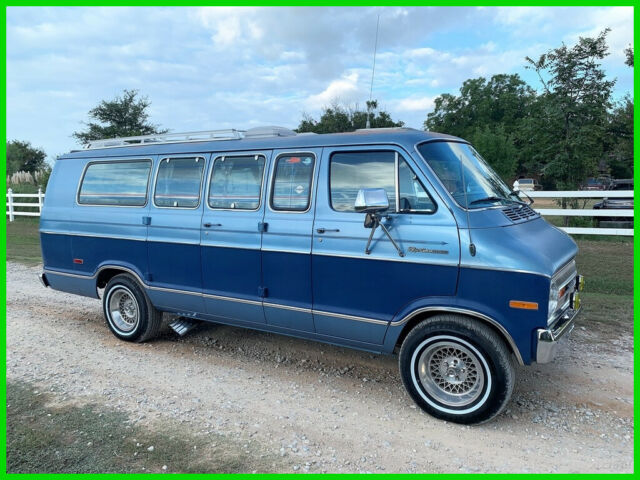 1973 Dodge B200 Van, Royal Sportsman, 360 V8, Survivor, LOADED 1973 Dodge B200 1973 Dodge B200 Van Royal Sportsman, Streetvan