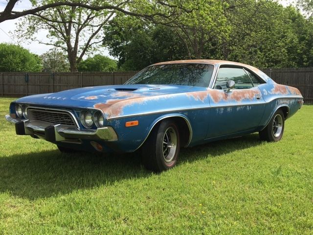 1973 Dodge Challenger 340 4 speed numbers matching 1 of 1 1973 Dodge Challenger
