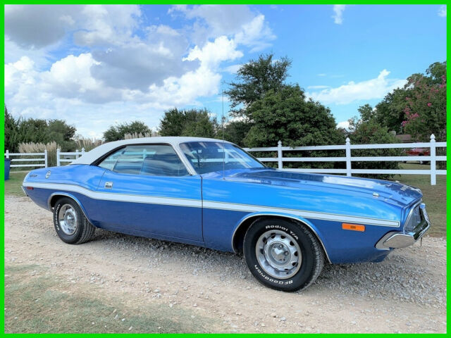 1973 Dodge Challenger 51K Original Miles, B5 Blue, MUST SEE 1973 Dodge Challenger 1973 Dodge Challenger, Mopar, V8, Survivor Restored