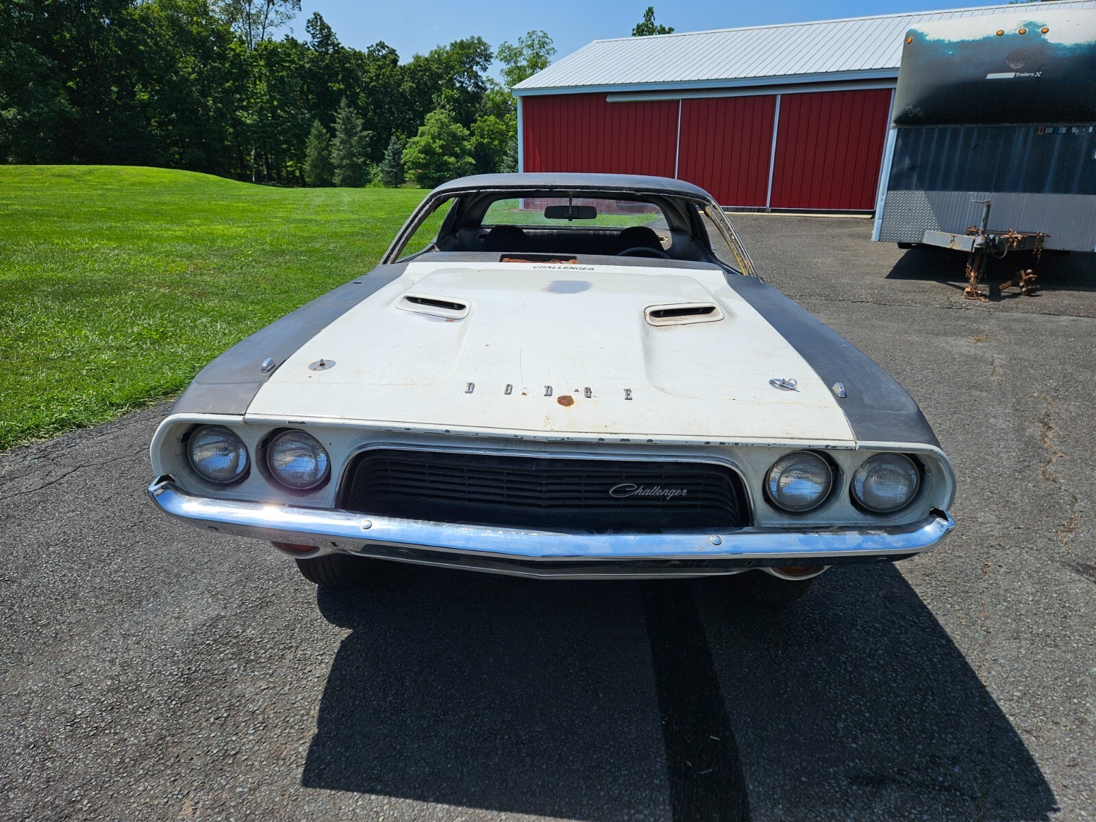 1973 Dodge Challenger Ralley Rally Top Banana Roller 318 auto MOPAR E body - photo 3