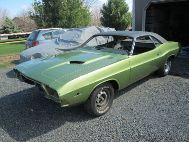 1973 DODGE CHALLENGER RALLYE 340 AUTOMATIC PROJECT CAR 1972 1971 1974 1973 Dodge Challenger rallye