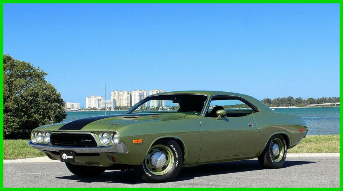 1973 Dodge Challenger V8, 4 Spd Manual PS, PDB, and Factory A/C! 1973 Dodge Challenger A 4 speed manual transmission Classic Pistol Grip