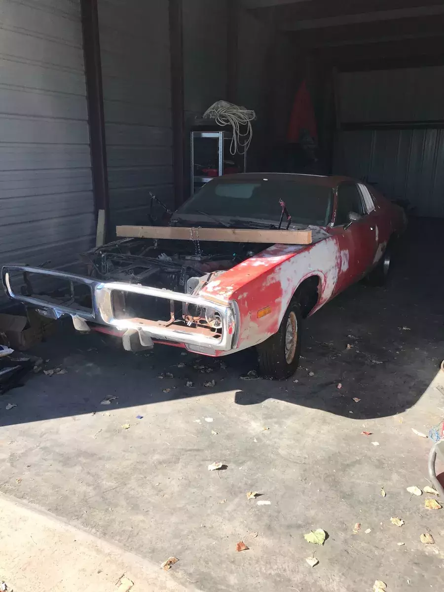 1973 Dodge Charger Coupe Red 1973 Dodge Charger