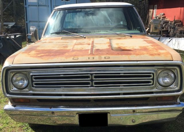 1973 Dodge D100 1/2 ton Pick Up 1973 Dodge Other Pickups