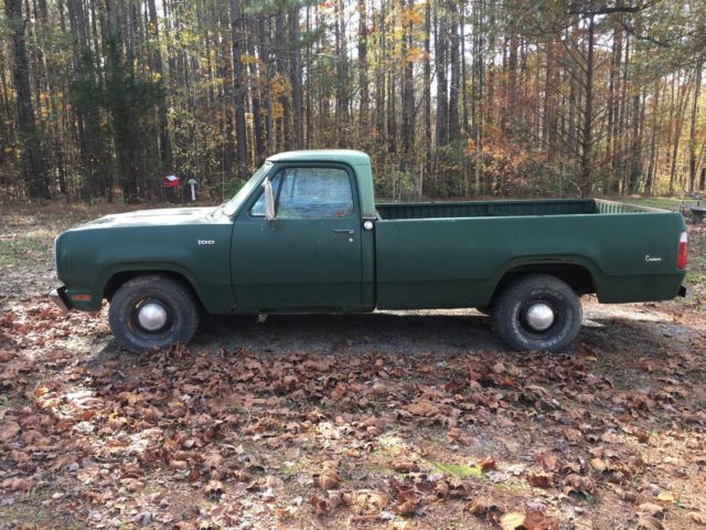 1973 Dodge D100 Custom Pick Up Truck All Original Survivor!!!! 1973 Dodge Other Pickups D100