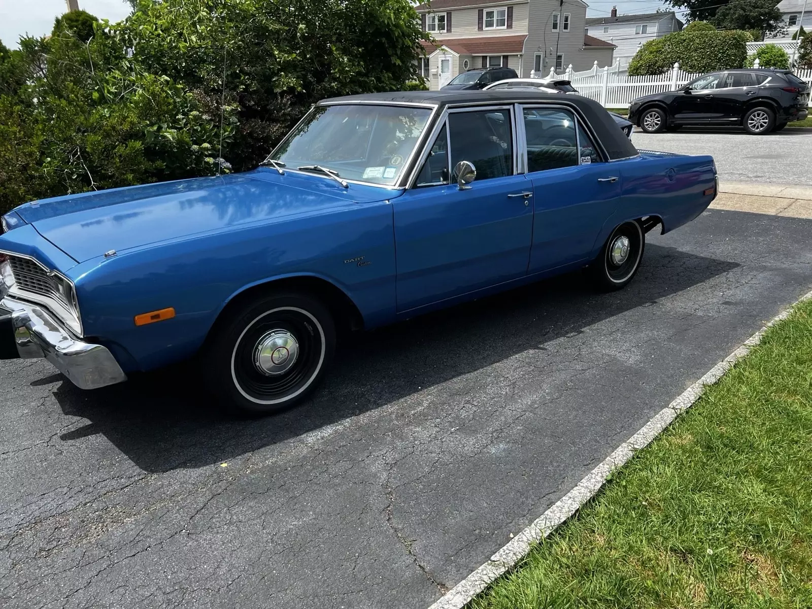 1973 Dodge Dart Sedan Blue custom 1973 Dodge Dart custom
