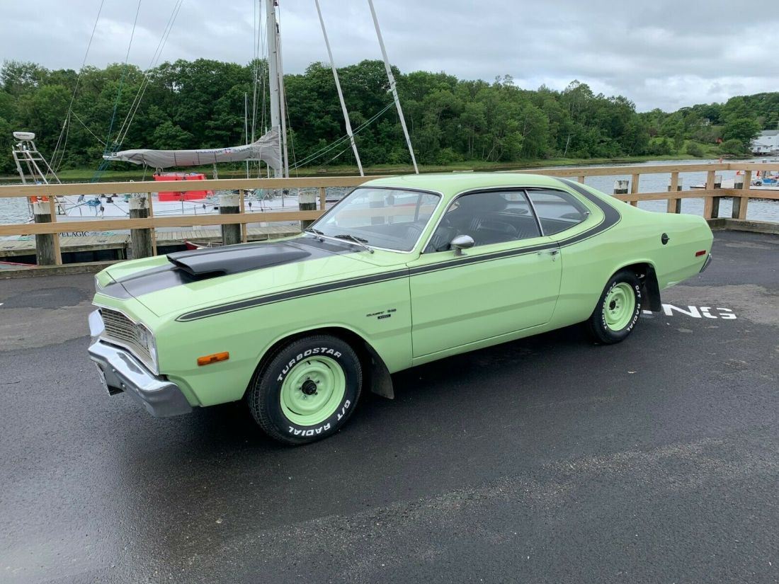 1973 Dodge Dart Sport 340, Original Drivetrain, Automatic, Rare JF1 Pale Green. 1973 Dodge Dart Sport 340