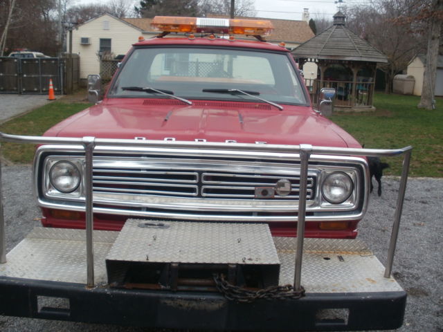 1973 DODGE POWER WAGON 300 4X4 DULLY ONLY 12,713 MILES GREAT SHAPE 1973 Dodge Power Wagon