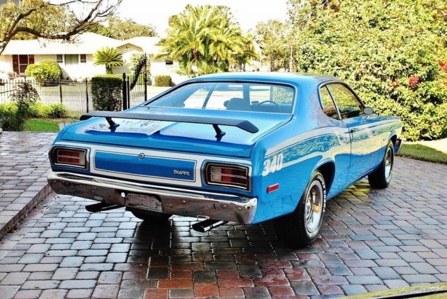 1973 Plymouth Duster Spectacular Broadcast Sheet Low Miles Factory A/C must be seen - photo 4