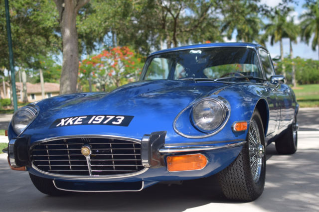 1973 E-Type Jaguar XKE V12- Superb Condition with only 29,000 miles! 1973 Jaguar XK Leather