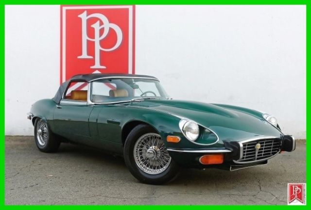 1973 E-type V12 Roadster, 5.3 liter 4-speed Manual, 26,511 miles, beautiful find 1973 Jaguar E-Type Roadster