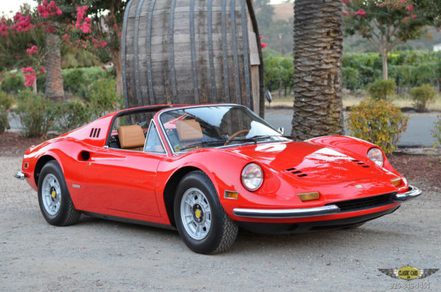 1973 FERRARI DINO GTS - PROFESSIONAL COSMETIC RESTORATION OF AN ORIGINAL EXAMPLE 1973 Ferrari Other DINO GTS
