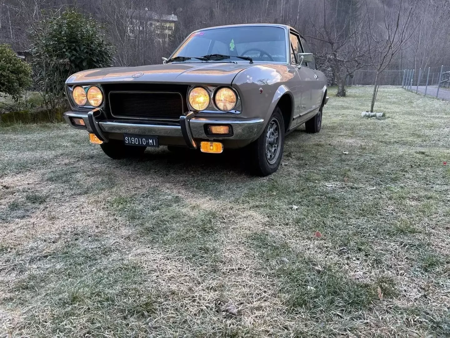 1973 Fiat 124 Coupe, 60,895 MILES, 1 Owner, Retained Not Restored!