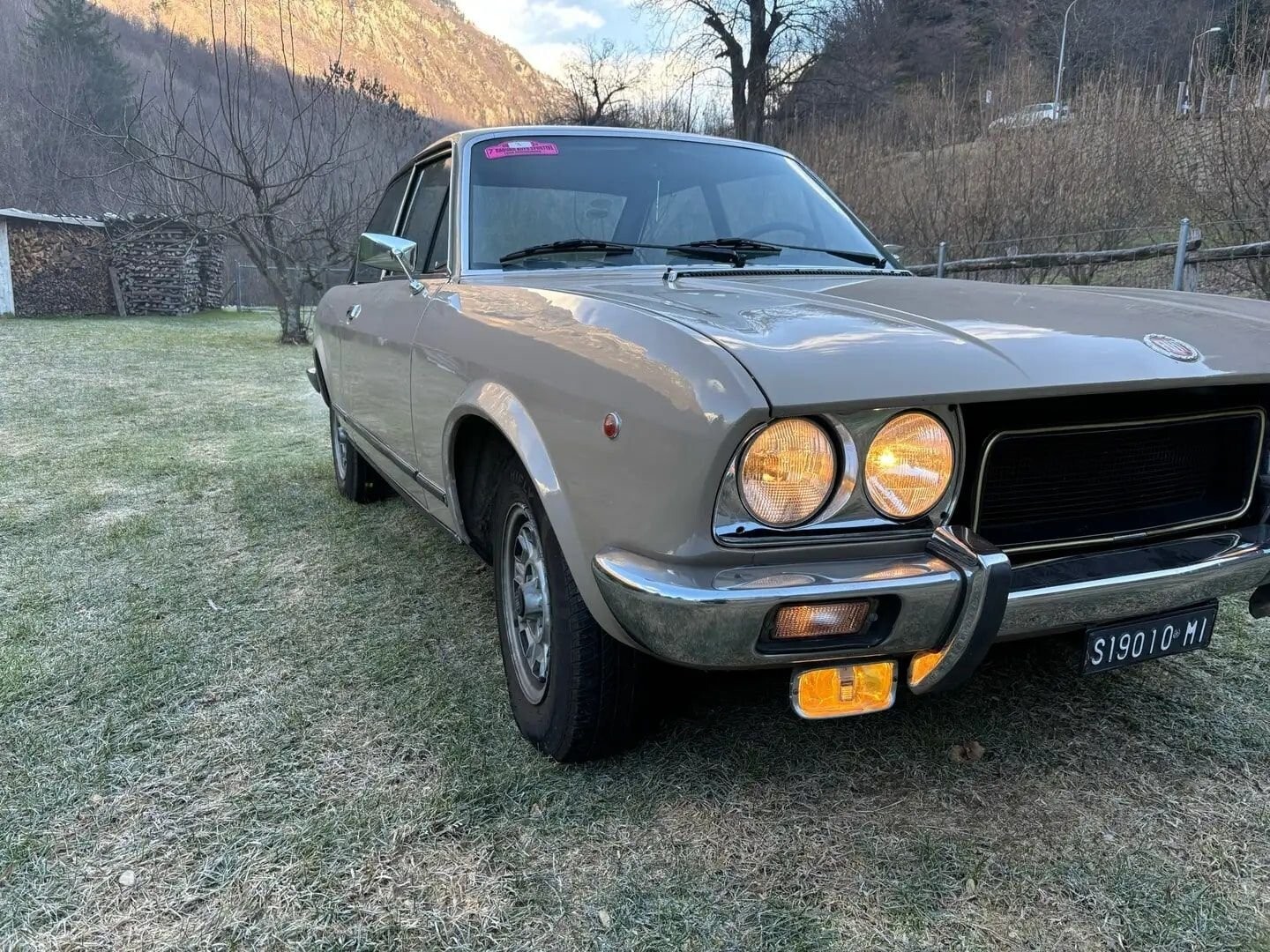 1973 Fiat 124 Coupe, 60,895 MILES, 1 Owner, Retained Not Restored! - photo 2