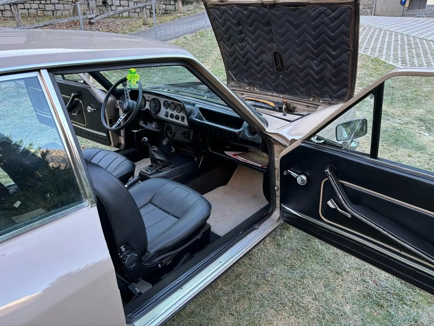 1973 Fiat 124 Coupe, 60,895 MILES, 1 Owner, Retained Not Restored! - photo 6