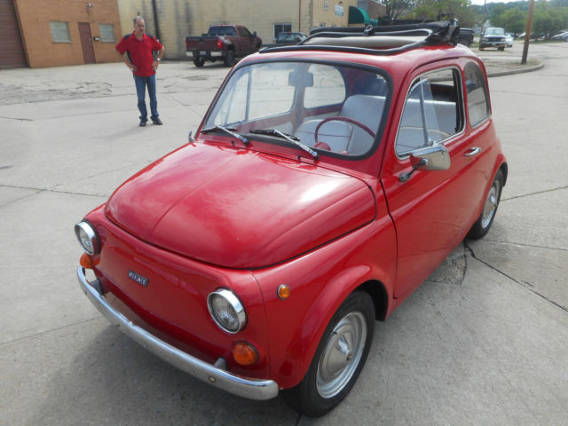 1973 Fiat 500 NO RESERVE AUCTION - LAST HIGHEST BIDDER WINS CAR! - photo 2