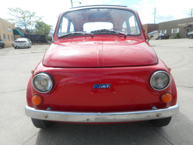 1973 Fiat 500 NO RESERVE AUCTION - LAST HIGHEST BIDDER WINS CAR! - photo 3