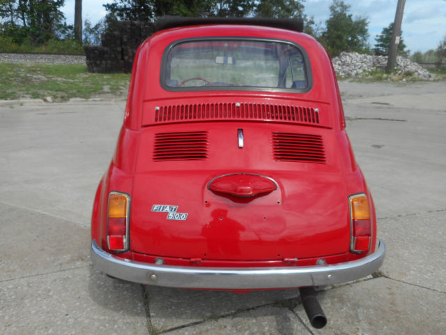 1973 Fiat 500 NO RESERVE AUCTION - LAST HIGHEST BIDDER WINS CAR! - photo 7