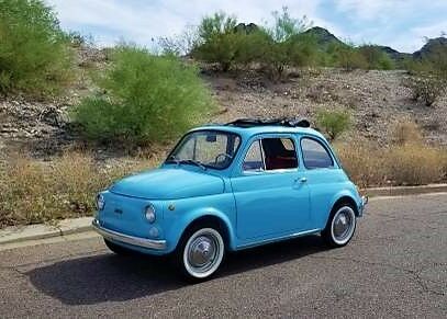 1973 Fiat 500L Classic, Drives Like New, Fully Restored. 1973 Fiat 500L Amazing, Rust Free Arizona Car