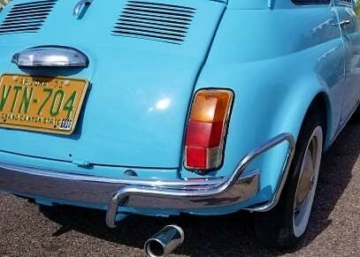 1973 Fiat 500L Amazing, Rust Free Arizona Car - photo 8
