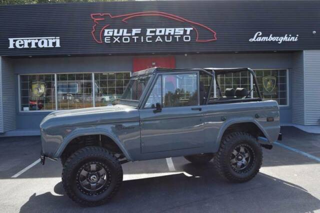 1973 Ford Bronco 851 Miles Gray SUV V8 Other Manual 3-Speed 1973 Ford Bronco --