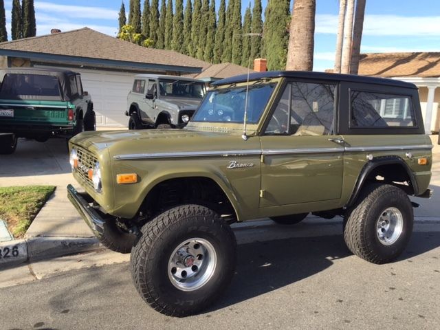 1973 Ford Bronco California Bronco Rust Free Great Daily Driver 1973 Ford Bronco
