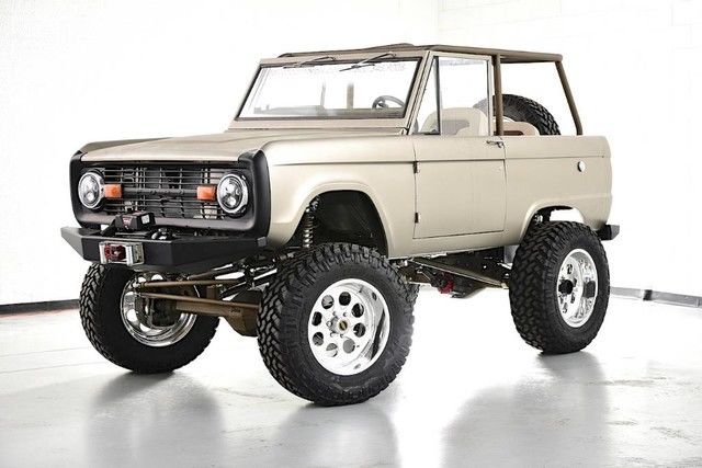 1973 Ford Bronco Restoration Coyote Aluminator V8 1973 Ford Bronco