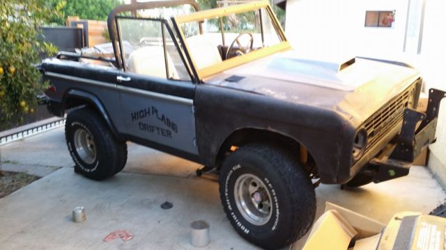 1973 Ford Bronco Wagon 5.0 Built 302 Automatic, Baja Bronco Stroppe RUST FREE .. 1973 Ford Bronco Wagon