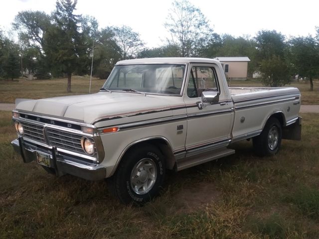 1973 Ford Custom F 250 390 auto Pickup truck Runs and Drives good title F250 1973 Ford F-250 Custom