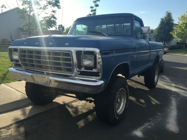 1973 Ford F-100 Base Standard Cab Pickup 2-Door 5.9L 1973 Ford F-100