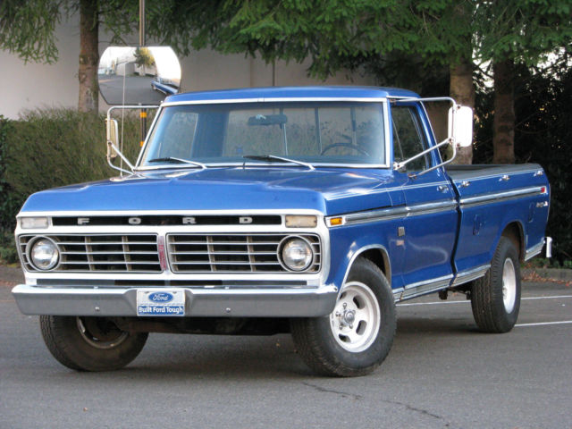 1973 Ford F-100 Ranger XLT - 1 FAMILY OWNED CAMPER SPECIAL;CLEAN, READY TO GO !! 1973 Ford F-100