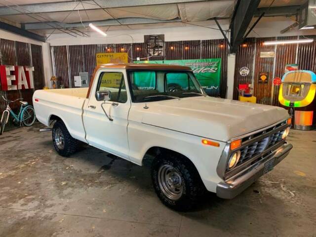 1973 Ford F-100, White with 103,985 Miles available now! 1973 Ford F-100 Custom