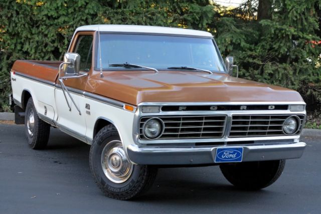 1973 Ford F-250 Ranger XLT - RARE TRAILER SPECIAL MODEL, CLEAN AND ORIGINAL 1973 Ford F-250 Ranger XLT