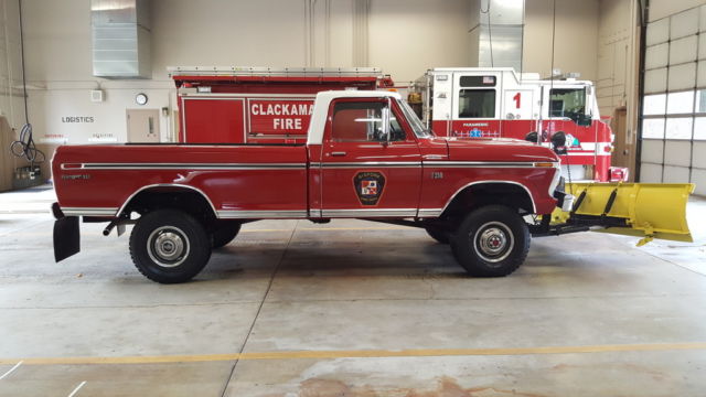 1973 FORD F-250 RANGER XLT TRUCK 48k MILES High Boy ALL ORIGINAL AND FACTORY 4x4 1973 Ford F-250