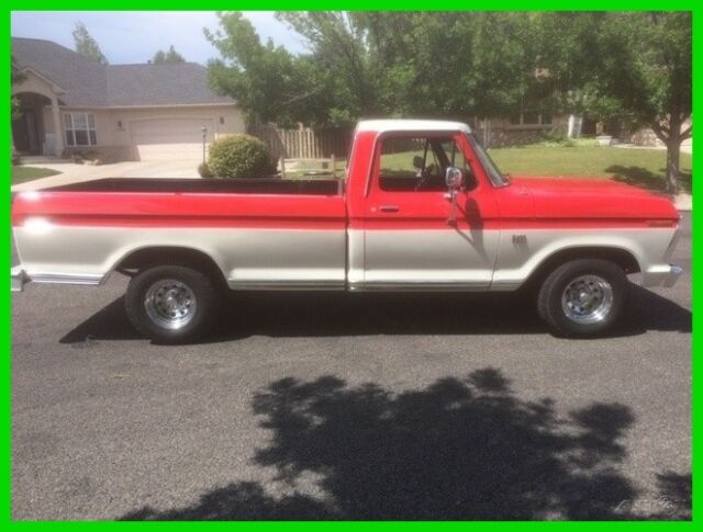 1973 Ford F100 360ci 8 Cylinder Gasoline Engine 4-Speed Manual RWD Pickup Truck 1973 Ford F-100
