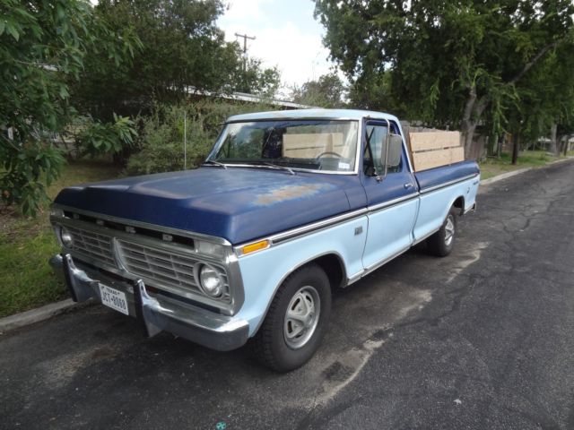 1973 Ford F100 Ranger XLT Farm Fresh 1973 Ford F-100