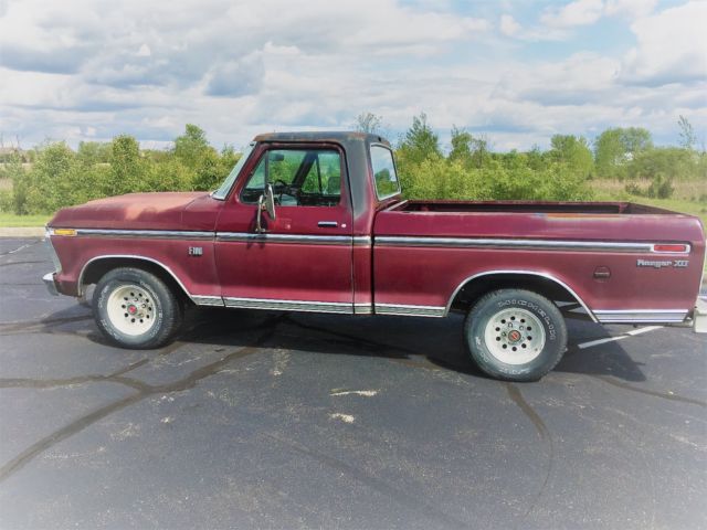 1973 Ford F100 Ranger XLT, shortbed, big block, in-dash AC, pwr brakes/steering 1973 Ford F-100 Ranger XLT